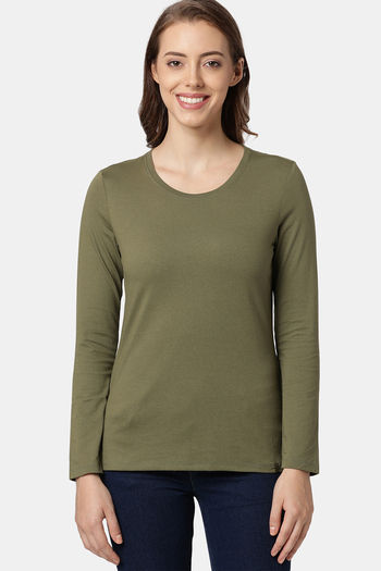 Buy Jockey Relaxed Top - Burnt Olive